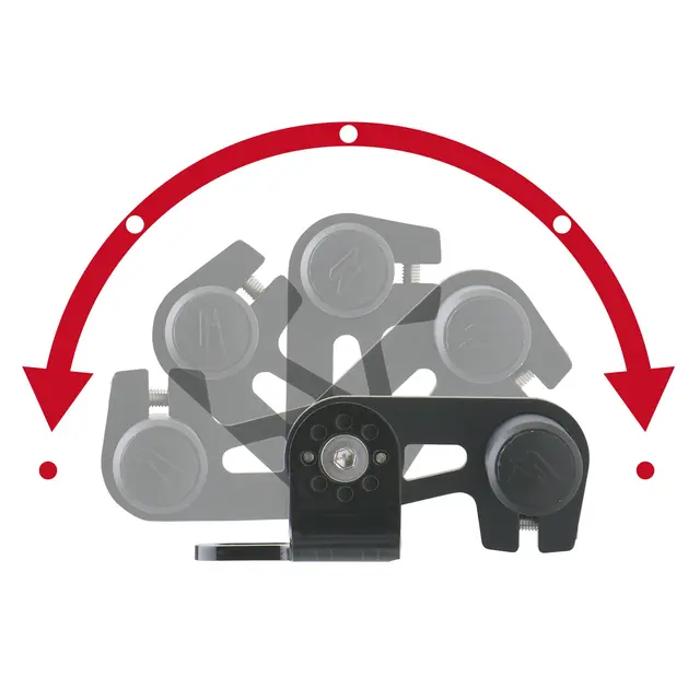 ZETA Monteringsbrakett, S.Krone, ø22,2mm For mobil, GPS+ ø22,2mm 