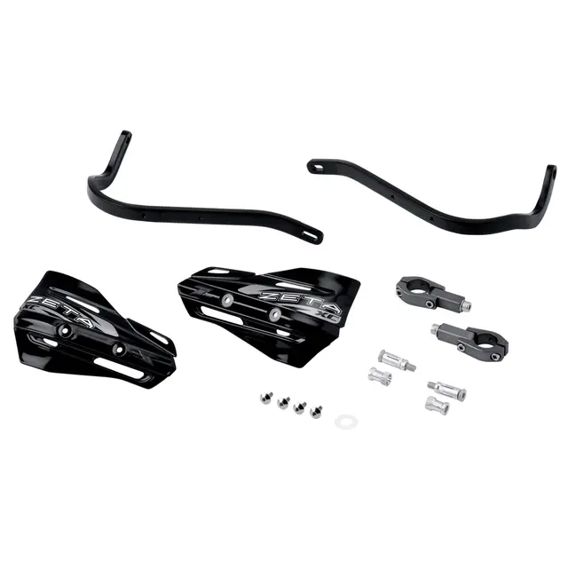 ZETA Armor Beskyttersett XC Pro, Std Svart/Svart, For 28.6mm Bar U-Clamp 