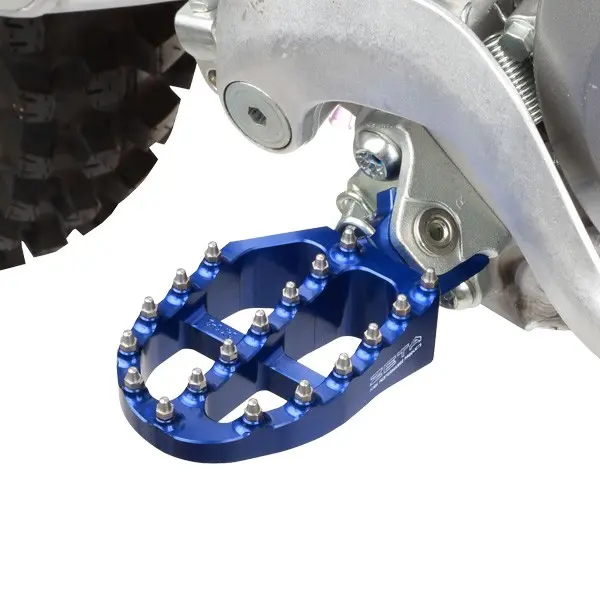 ZETA Alu Fotpinner, Blå - Yamaha YZ/WR WR250/450F/YZ65-450 