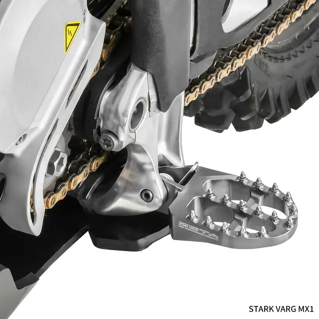 ZETA Aluminium Fotpinner- Stark Varg, Ti Stark Varg, Farge Titan 